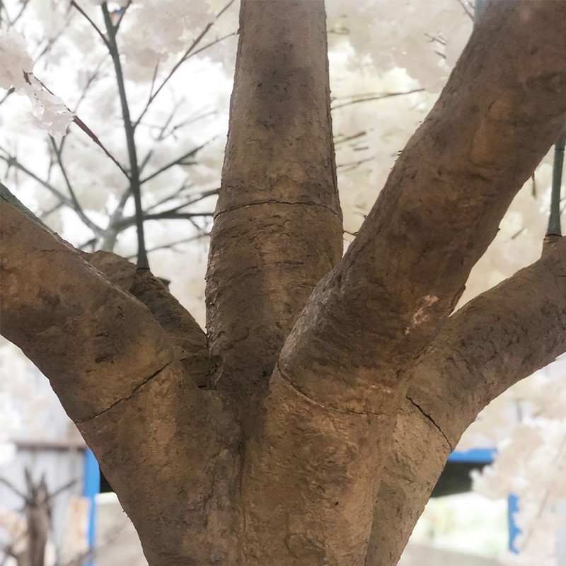 3m White Big Canopy Fake Cherry Blossom Tree