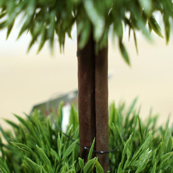 Cheap Artificial Grass Ball Tabletop Decoration Bonsai Ornaments