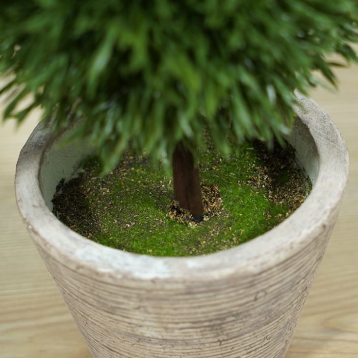 Cheap Artificial Grass Ball Tabletop Decoration Bonsai Ornaments