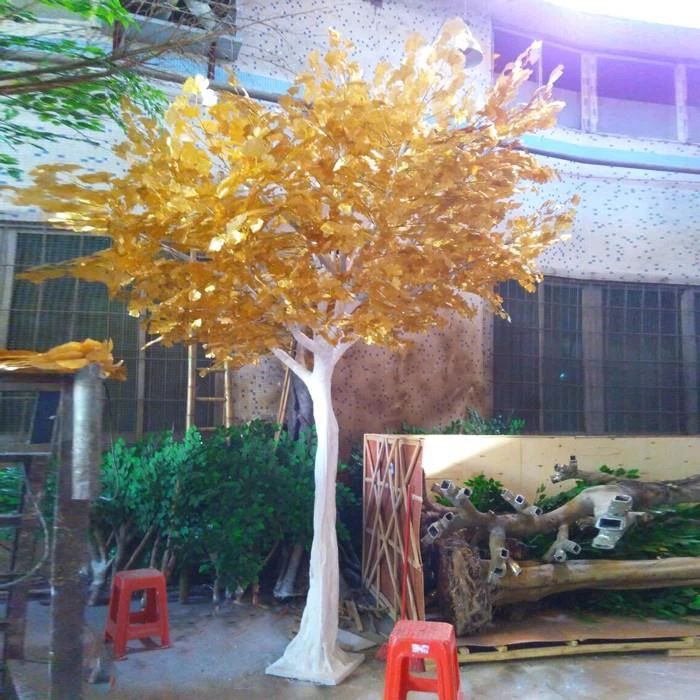 Customized Yellow Ginkgo Wishing Tree