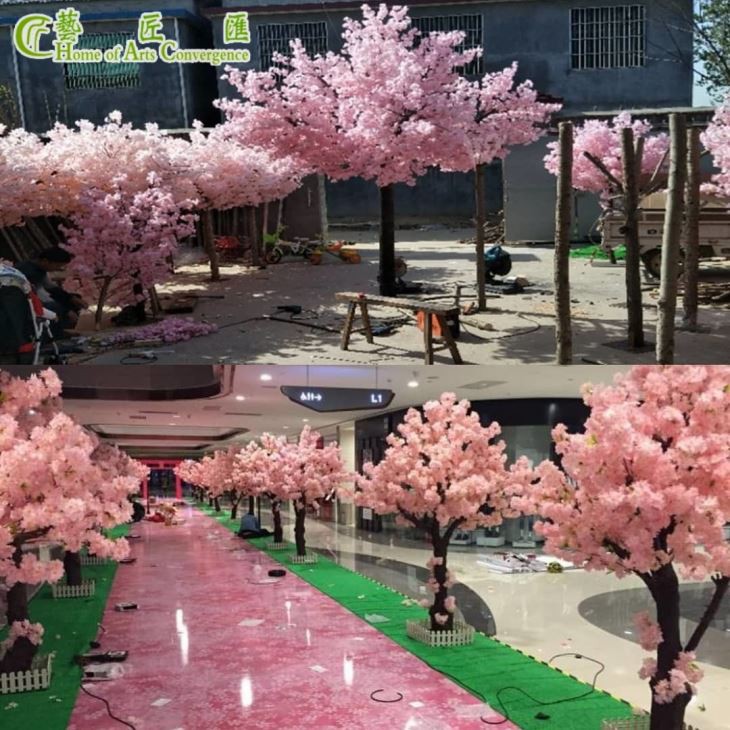 Artificial Japanese Cherry Blossom Trees