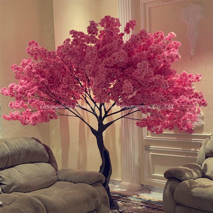 Artificial Pink Cherry Blossom Trees